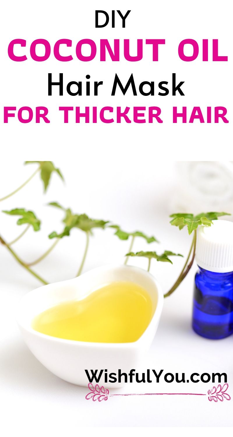 coconut oil hair mask for thicker hair