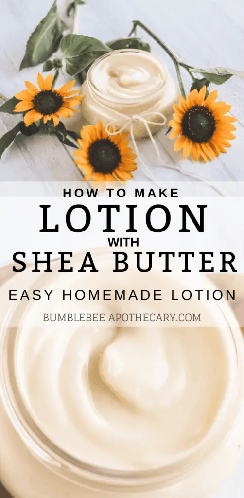 shea butter lotion recipes