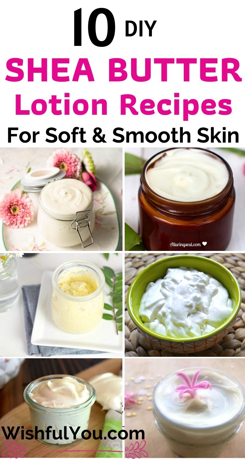 shea butter lotion recipes