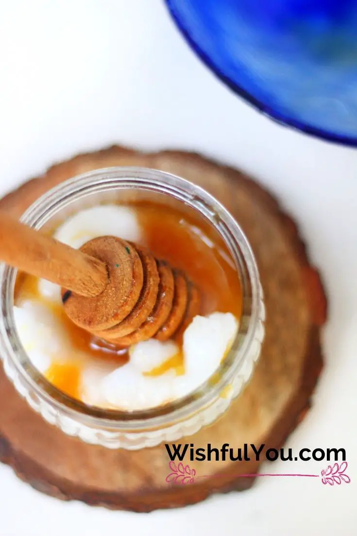 coconut oil and honey face mask