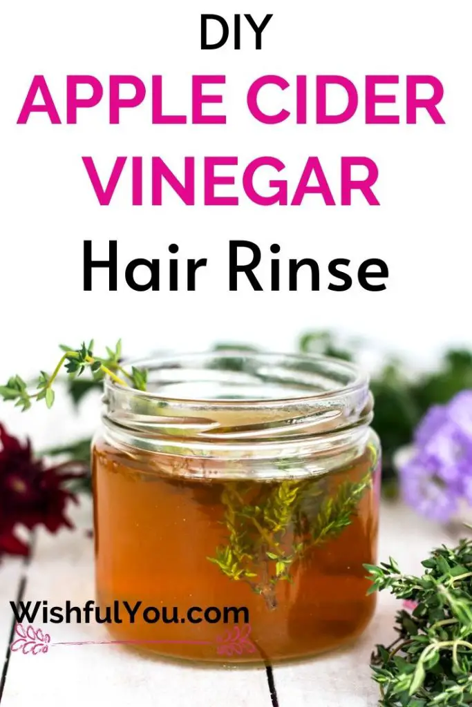 DIY Apple Cider Vinegar Hair Rinse