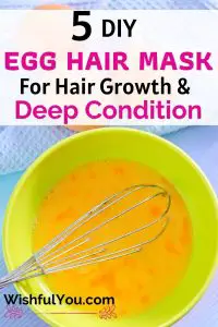Egg Hair Mask For Hair Growth & Deep Condition
