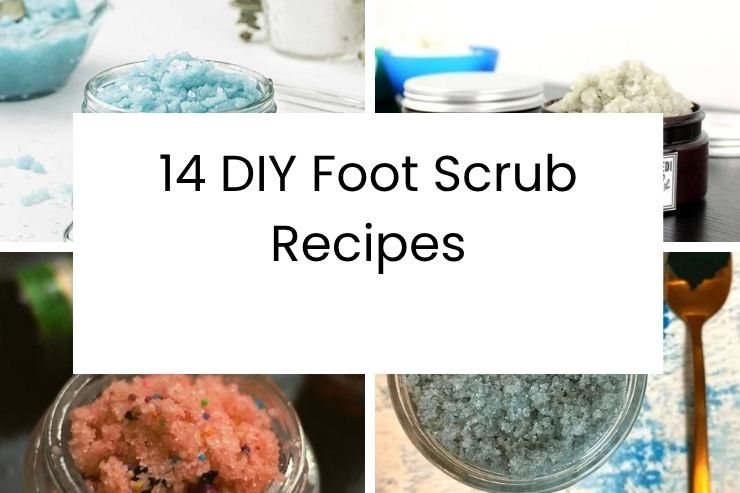 14 DIY Foot Scrub Recipes