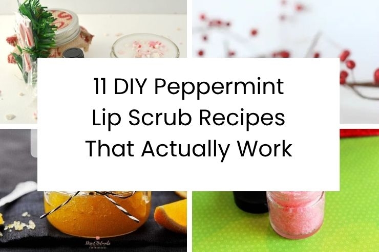 11 DIY Peppermint Lip Scrub Recipes That Actually Work