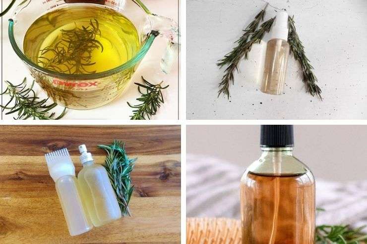 9 DIY Rosemary Hair Rinse And Spray Recipes