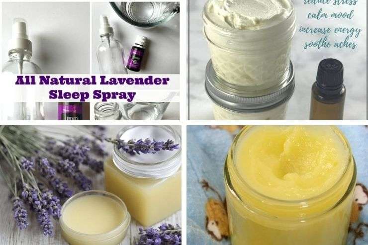 7 DIY Recipes for Sleep and Calm - Spray, body butter, balms, bath salts and more