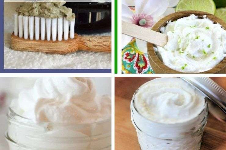 13 Homemade Coconut Oil Recipes - body butter, balms, moisturizers, hair oils, scrubs and more